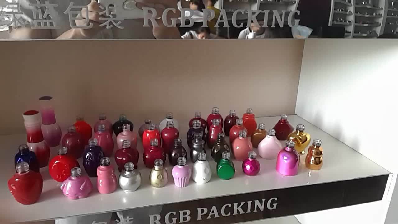 Custom Wholesale 15ml Empty Glass Bottle Uv Gel Nail Polish Bottle