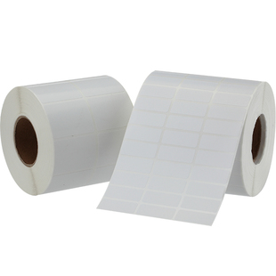 安杰优铜版纸不干胶标签贴纸20 30 40 50 60 70 80 90 100 艾莉铜板不干胶条码纸空白打印纸服装吊牌可定制