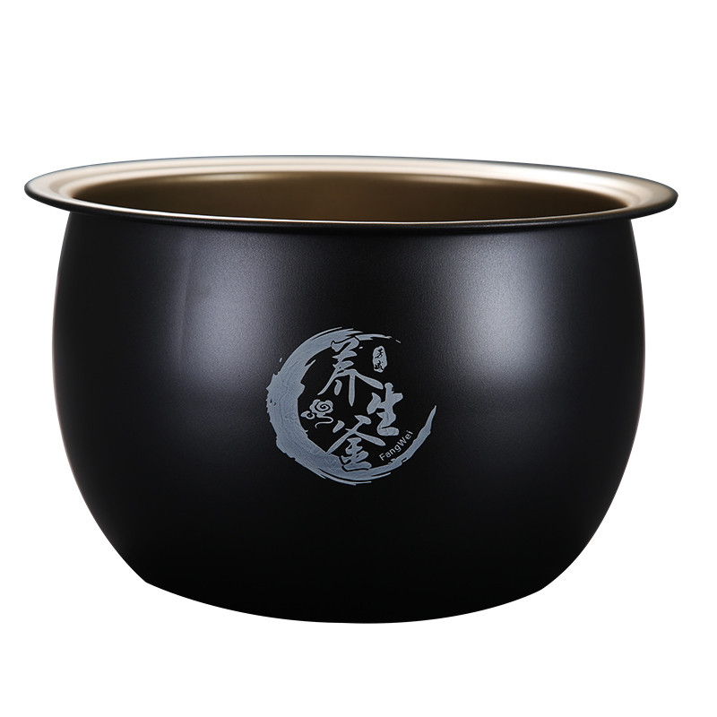 球斧新品智能多功能方煲预约电饭煲红三角内胆不粘5L通用球釜内锅
