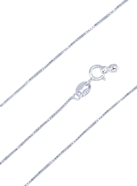 diy配件925纯银手链盒子链硅胶