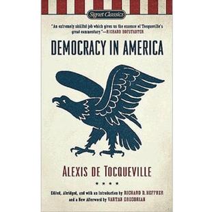【中商原版】论美国的民主/民主在美国英文原版经典名著Democracy in America