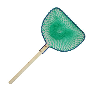 超子头捞鱼网密网小网眼鱼缸锦鲤捞鱼抄子渔网兜大号细眼超密木抄