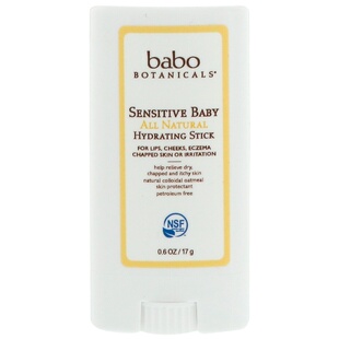 现货美国Babo Botanicals敏感新生婴儿日常滋润乳液不含香料237ml