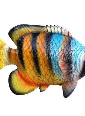 仿真热带鱼餐馆游乐园动物雕塑