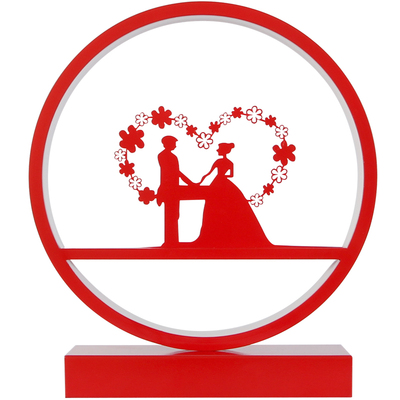 红色婚庆台灯LED智能灯