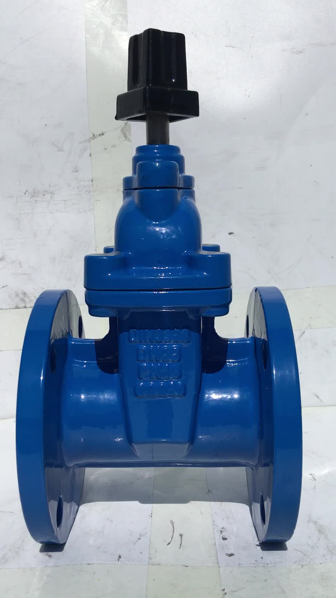 Din3352 F4 Ductile Iron Pn16 Ggg50 Reselient Seated Water Dn50 Sluice