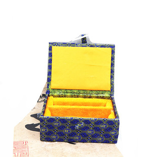 两个石头对章盒 印章锦盒 寿山石金石篆刻石章料书画收藏大号盒子