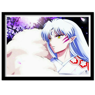 钻石画2025新款动漫犬夜叉杀生丸5d贴钻十字绣送男友客厅卧室满钻