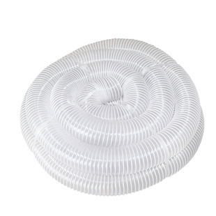 PVC通风管透明钢丝管耐腐蚀木工吸尘管集尘管伸缩软管100/150/200