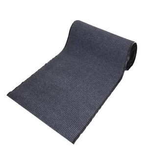 门前进门地毯酒店厕所卫生间防滑门垫吸水地毯红色灰色双条纹地垫