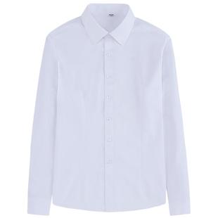 JK制服白衬衫女学生日系春秋盐系长袖职业装工作服学院风短袖衬衣