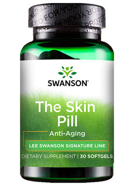 Swanson斯旺森美肤丸养肤丸角鲨烯L-谷胱甘肽 临期效期至26年11月
