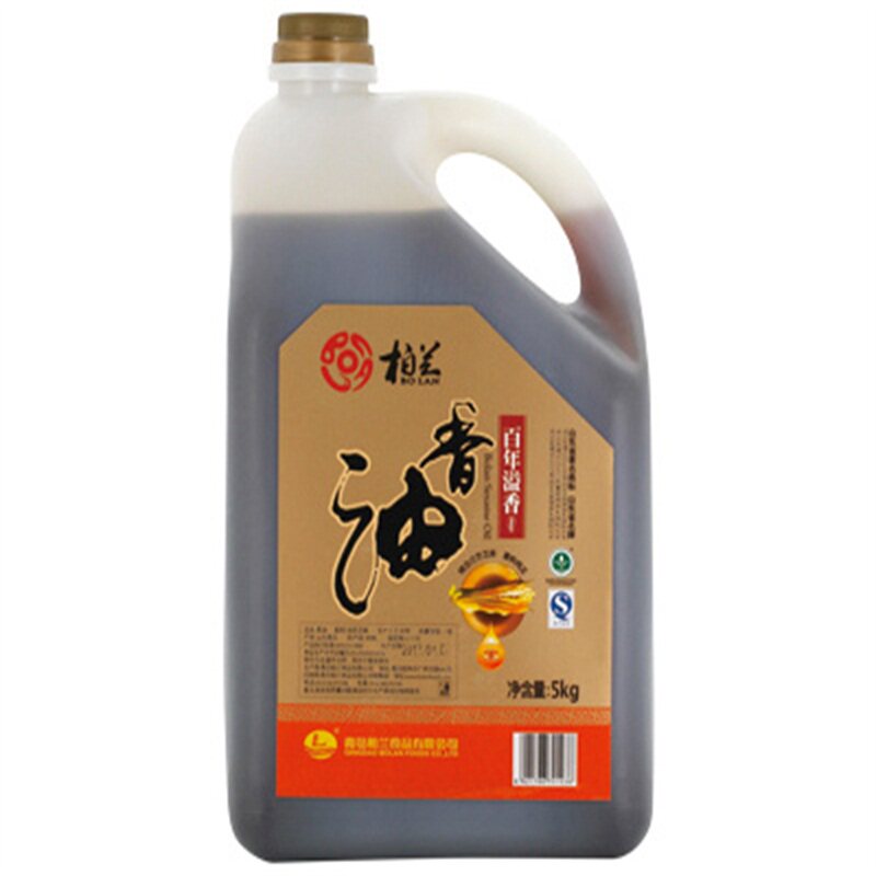 柏兰香油5kg纯香芝麻油韩式香油韩国料理店用出口韩国