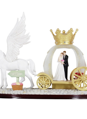 送新人大气风创意高档结婚礼品