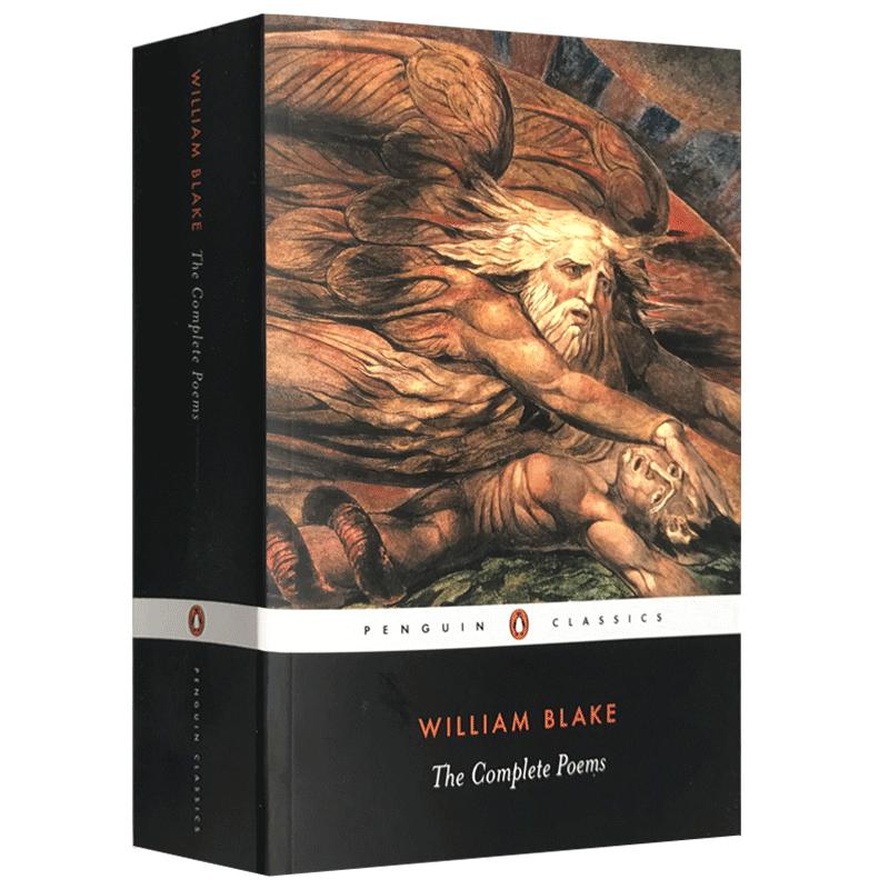 布莱克诗集 William Blake The Complete Poems 英文原版书 诗的素描 天真与经验之歌 弥尔顿 英语诗歌文学 进口英语书 威廉布莱克