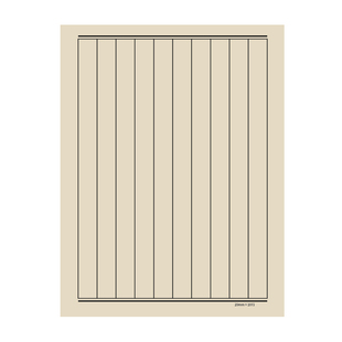 宣纸小楷信笺仿古日课纸竖格方格毛边纸米字格毛笔书法抄录信纸