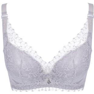 红色本命年云感棉记忆钢圈文胸罩 小胸聚拢调整型上托无痕内衣女