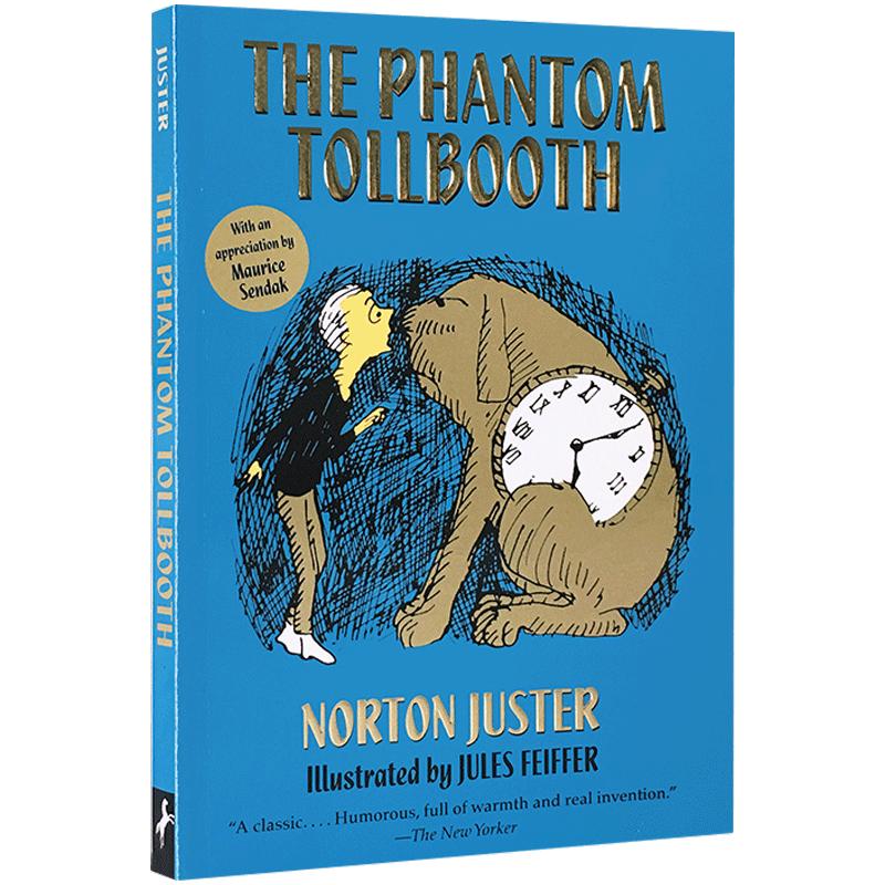 预售英文原版正版书The Phantom Tollbooth 神奇的收费亭幽灵收费站儿童文学小说青少年课外英语读物适合8-12岁儿童阅读故事书桥梁