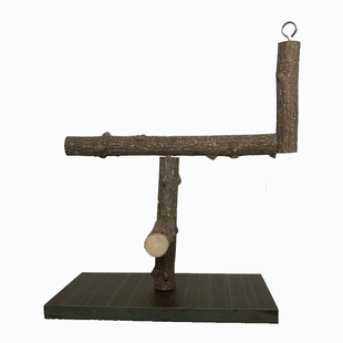 中小型鸟花椒木台架训练架站架虎皮牡丹玄凤鹦鹉文鸟黄雀用具