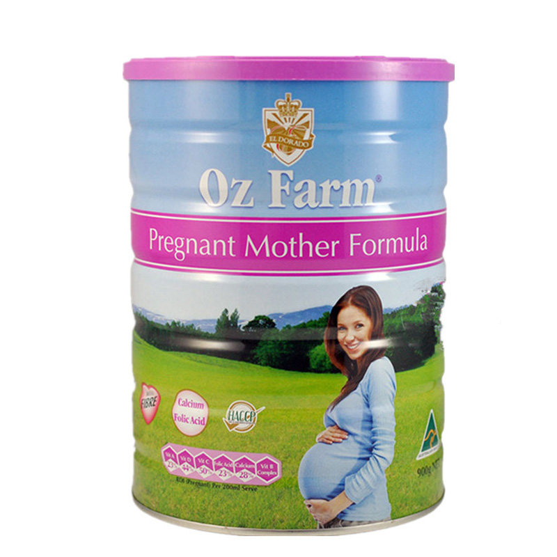 澳洲直邮 OZ Farm 孕妇/产妇奶粉 含叶酸 有机高钙孕妇奶粉 800g