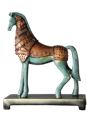 欧式风树脂乔迁送礼战马摆件