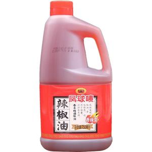 凤球唛辣椒油750ml香辣型香辛调味油佐餐凉拌红油包邮