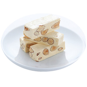 台湾特产食品糖村法式杏仁牛轧糖400g盒装牛奶味糖果小吃网红零食