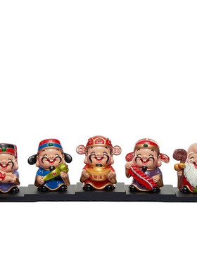 台湾妙工坊福禄寿喜佛像财神爷