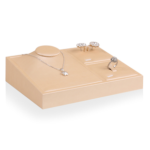 珠宝展示托盘黄金银饰钻石彩金套装首饰架玉器陈列道具耳钉收纳架