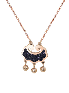 个性时尚长命锁项链女古典民族风