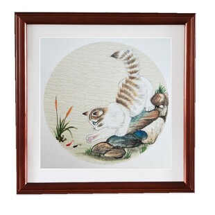 实木相框大画框33挂墙38正方形76810 12 14书画装裱16 18 20 24寸