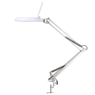 楚达 桌夹式放大镜带104颗LED灯10倍20倍30倍台式 高倍高清雕刻手机电子维修检验专业鉴定台灯专用