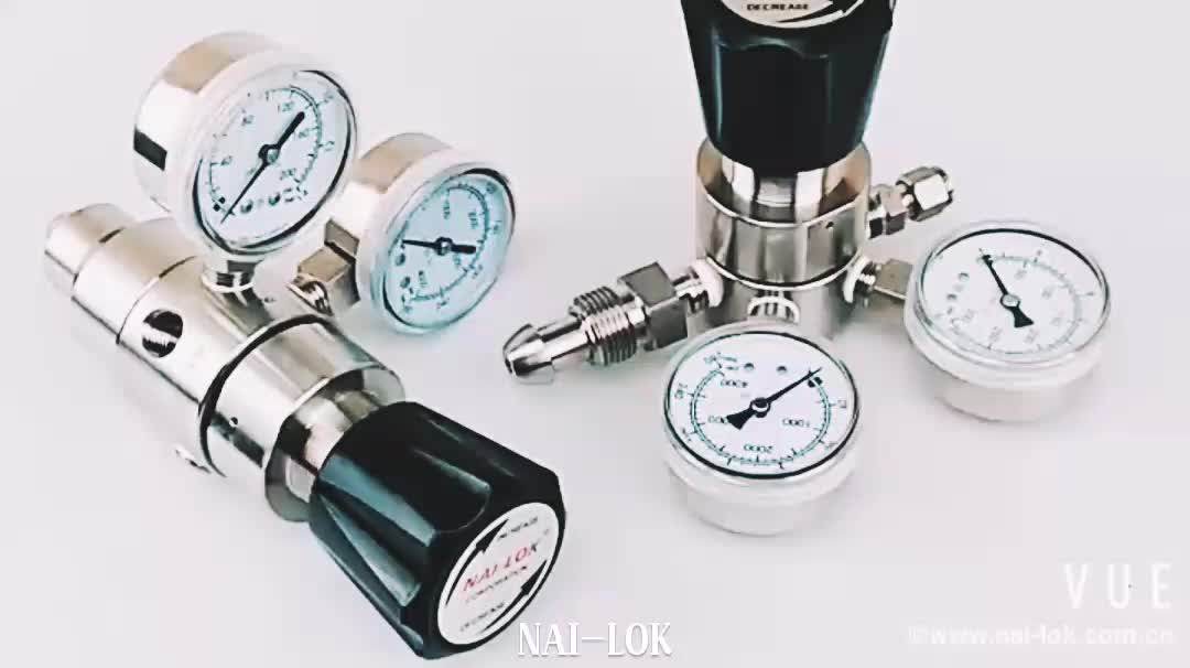Nailok Nr31 Series 1/4 Inch Argon Two Stage Pressure Regulator Stainless Steel 316 Buy