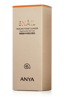 ANYA/韩雅蜗牛精华修复洁面乳 温和深清洁补水淡印控油洗面奶男女