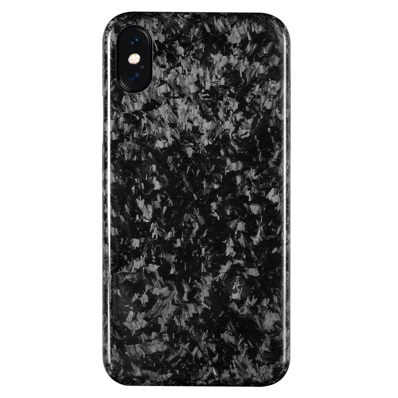 兰博基尼锻造碳纤维适用于iPhoneX超薄苹果10硬壳保护套手机壳