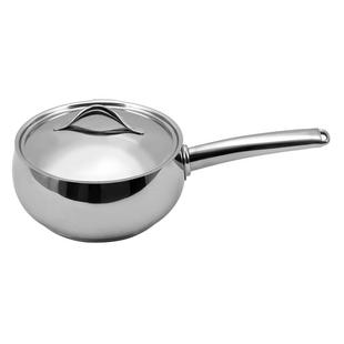 香港美思工房宝宝热牛奶锅婴儿粥煲304不锈钢小汤锅BB铺食锅