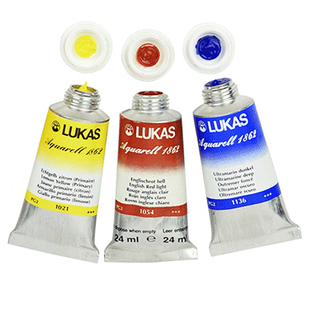 德国原装LUKAS卢卡斯水彩颜料1862大师级 水彩颜料24ml 单支
