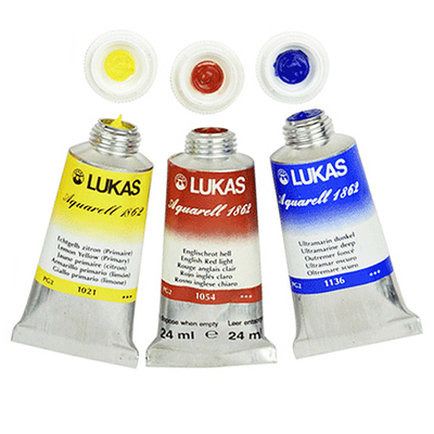 大师级水彩颜料卢卡斯绘画创作