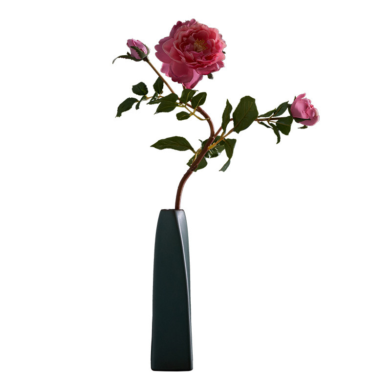 宋式美陈展厅布置道具仿真花玫瑰