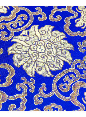 富贵花红木家具仿古风丝绸织锦缎