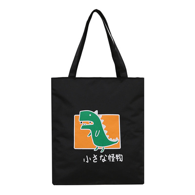 大容量考试装书袋子黑色手拎包