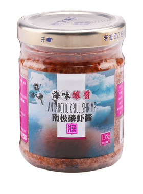 壮元海南磷虾即食虾酱135g