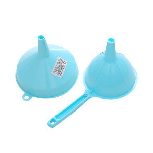 塑料漏斗 厨房家用酒精过滤分装小口径倒水小号带手柄长颈油漏子