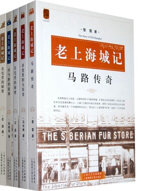 老上海城记套装共5本