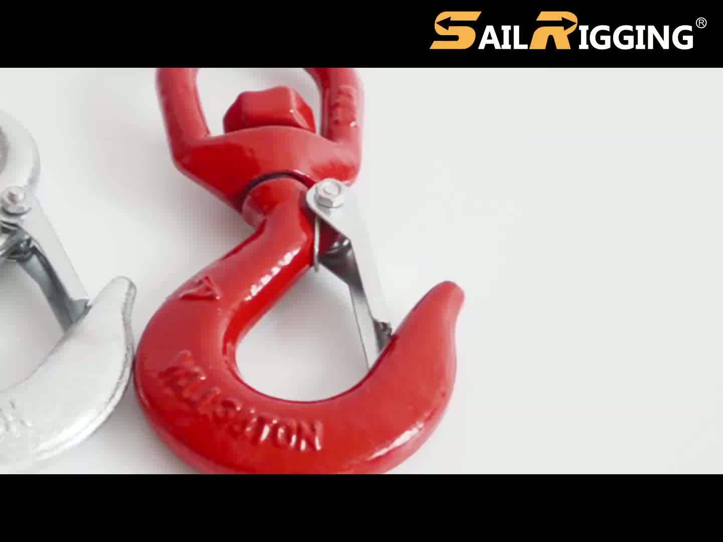 G80 Galvanized Chain Crane Hoist Us Type S320 Alloy Steel Drop