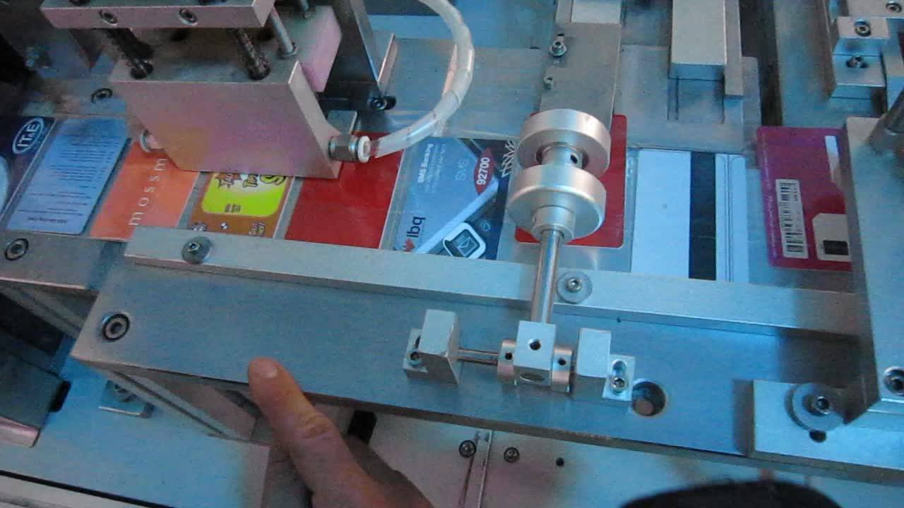 Lb600 High Speed Automatic Pvc Card Packing Machine / Plastic Card