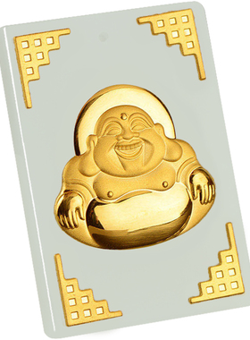 黄金镶玉观音吊坠玉坠佛女情侣款