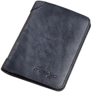 男士钱包短款2025新款真皮纯头层牛皮男式皮夹钱夹爆款驾驶证卡包