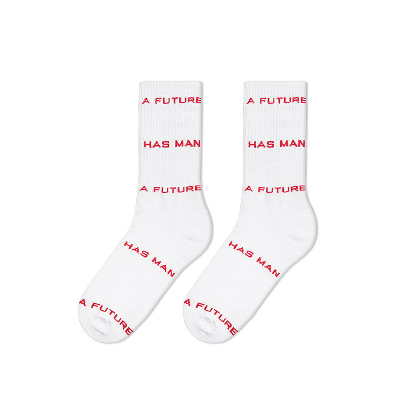 RELAXSOCKS 地球系列 “这个世界会好吗？”袜  男女均码 情侣袜