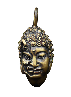 手工纯银佛祖民族风吊坠项链佛祖